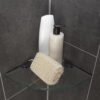 Glass shelf (Single piece) Brass bracket - Image 3