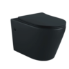 Concealed FLushing Cistern with wall hung Water Closet Set- Matte Black - Image 2