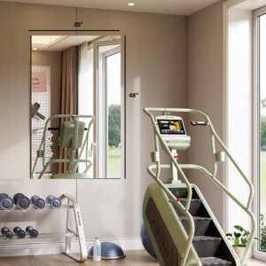 Wall Mirror Full Length, 28″Wide x48″High Rectangular