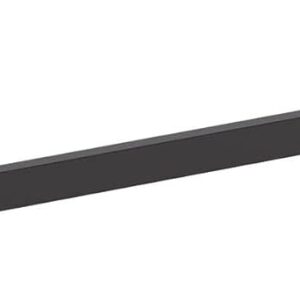 Premium Bath Rail -24″ Towel Bar, Matte Black