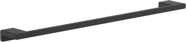 Premium Bath Rail -24″ Towel Bar, Matte Black