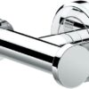 Double Robe Hook, Chrome